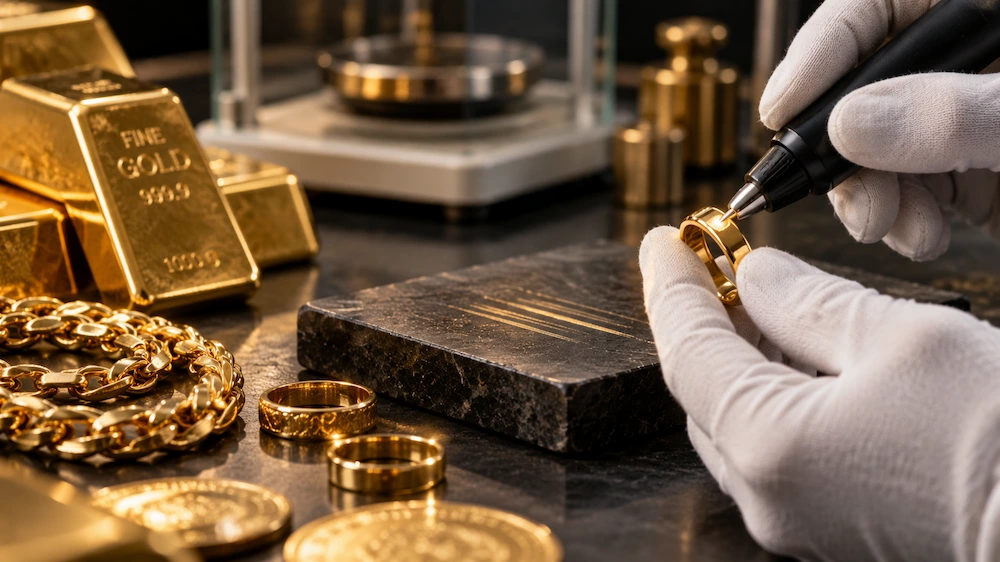 pureza de oro